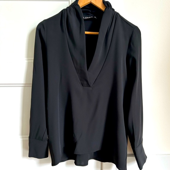 Zara Black Shirt - Picture 1 of 6